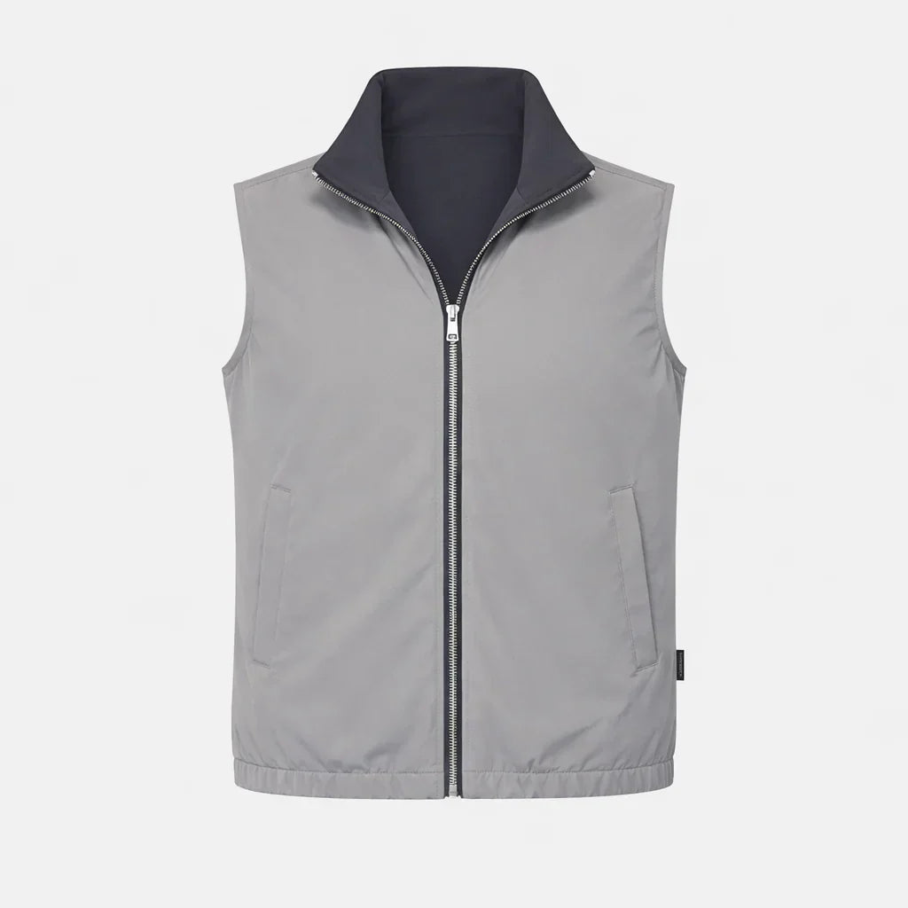 Reversible Gillet (Dark grey/Light grey)